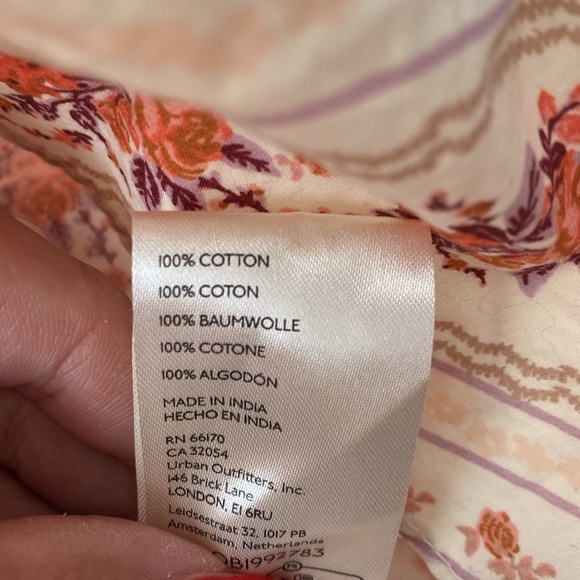 FREE PEOPLE Floral Cream Skirt - Picture 10 of 10